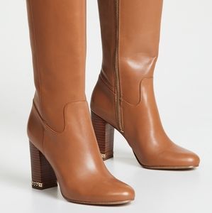 MK Walker leather boots - knee high